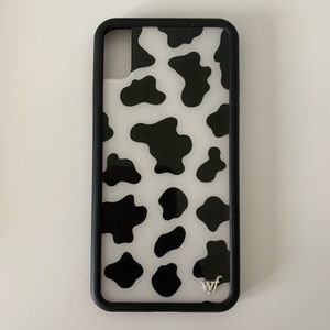 Cow Wildflower iPhone XS Max case